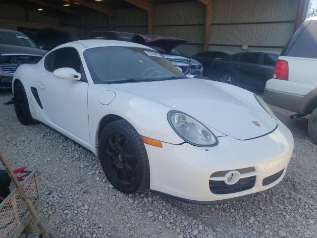 WP0AA29868U760542 - 2008 PORSCHE CAYMAN WHITE photo 1