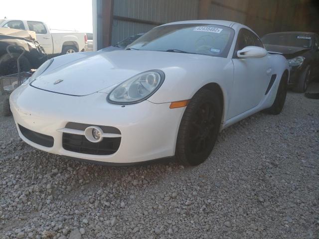 WP0AA29868U760542 - 2008 PORSCHE CAYMAN WHITE photo 2