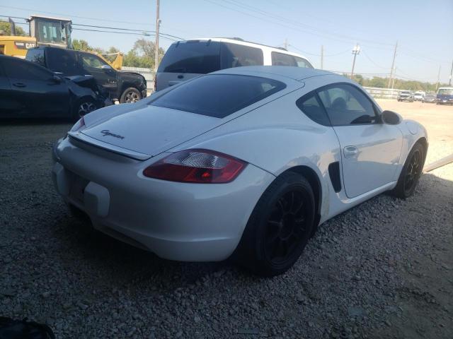 WP0AA29868U760542 - 2008 PORSCHE CAYMAN WHITE photo 4