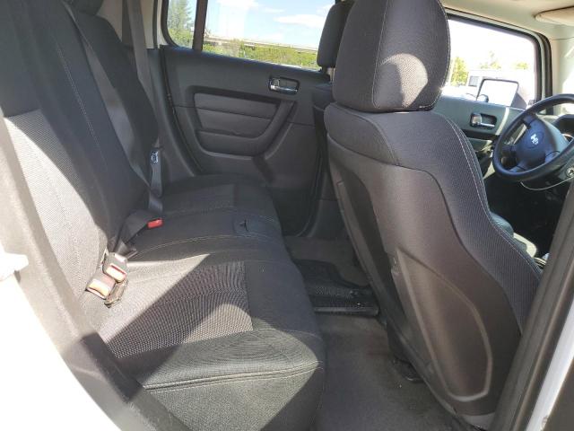 5GTEN13E088109892 - 2008 HUMMER H3 WHITE photo 6