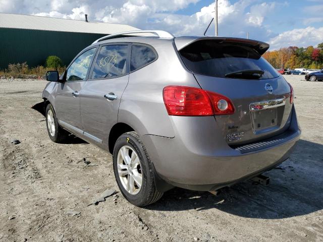 JN8AS5MV5FW759285 - 2015 NISSAN ROGUE SELE SILVER photo 3