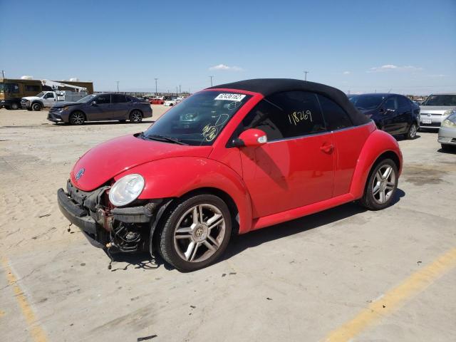 3VWCD21Y94M303604 - 2004 VOLKSWAGEN NEW BEETLE 红色 照片 2