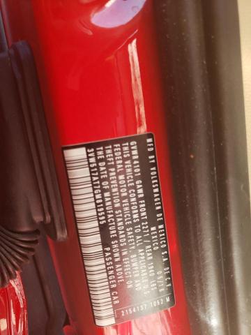 3VW517AT7GM819595 - 2016 VOLKSWAGEN BEETLE S/S 红色 照片 10