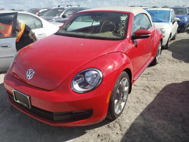 3VW517AT7GM819595 - 2016 VOLKSWAGEN BEETLE S/S 红色 照片 2