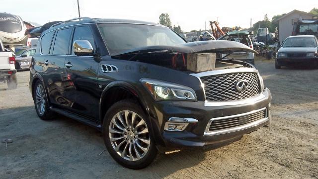 JN8AZ2NE4F9081863 - 2015 INFINITI QX80 BLACK photo 1