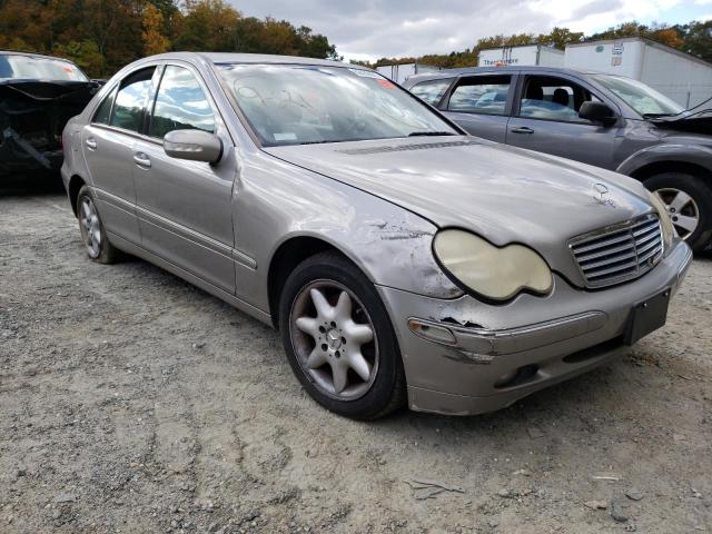 WDBRF81J23F406857 - 2003 MERCEDES-BENZ C 240 4MAT TAN photo 1