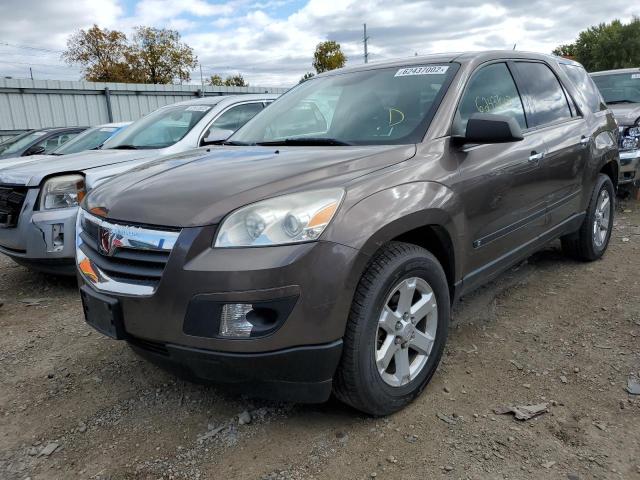 5GZEV13D49J192766 - 2009 SATURN OUTLOOK XE BROWN photo 2
