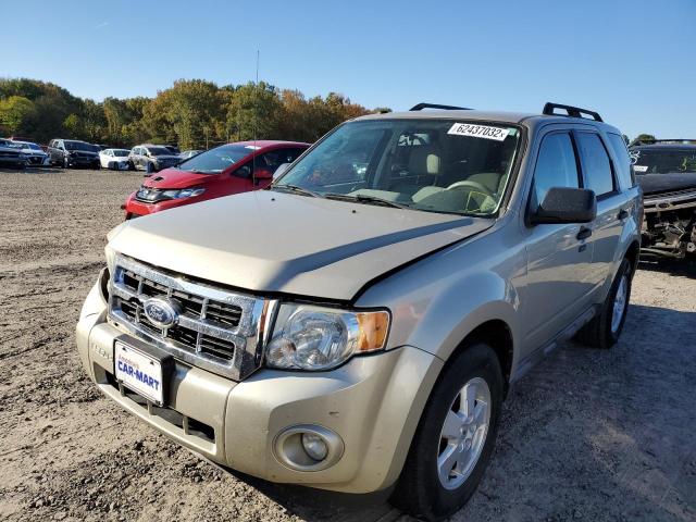 1FMCU0D71AKD11480 - 2010 FORD ESCAPE XLT TAN photo 2