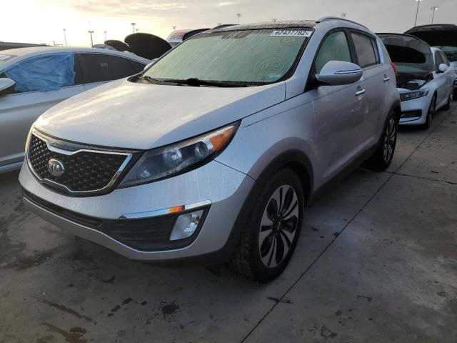 KNDPC3A67D7401410 - 2013 KIA SPORTAGE S SILVER photo 2