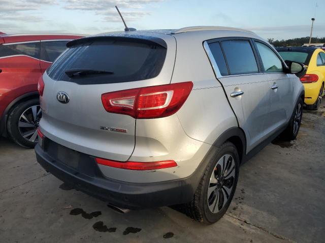 KNDPC3A67D7401410 - 2013 KIA SPORTAGE S SILVER photo 4