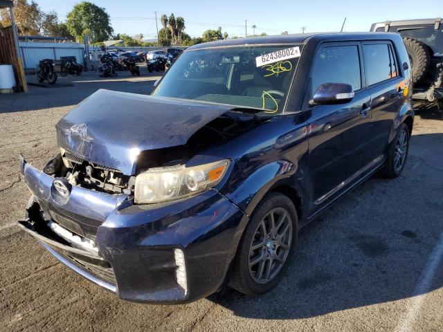 JTLZE4FE4EJ054989 - 2014 TOYOTA SCION XB Mavi fotoğraf 2
