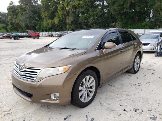 4T3ZK11A89U019144 - 2009 TOYOTA VENZA TAN photo 2