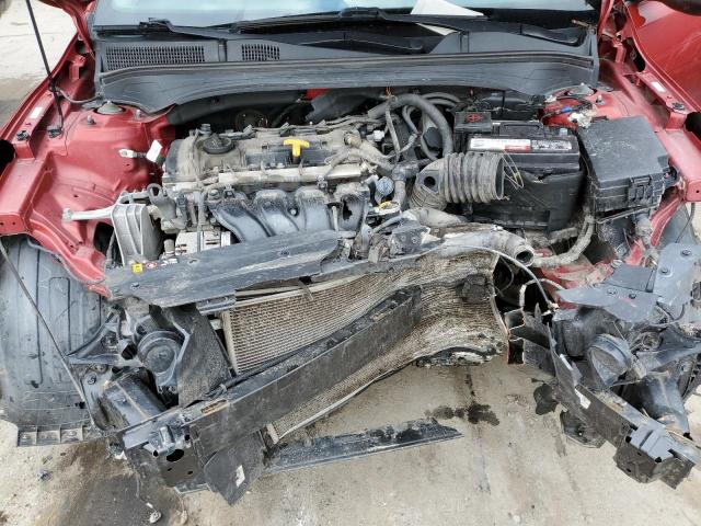 3KPF34AD3KE025866 - 2019 KIA FORTE GT L RED photo 7