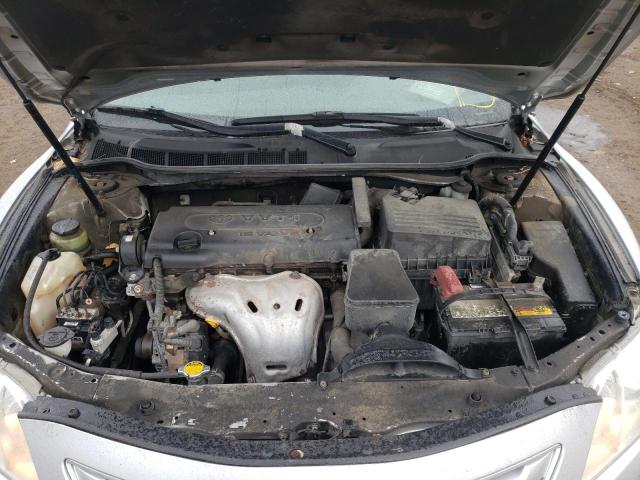 4T1BE46K97U152965 - 2007 TOYOTA CAMRY CE SILVER photo 7