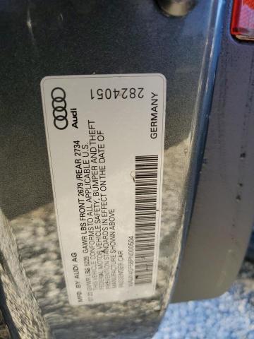 WAUY4GF58PN000504 - 2023 AUDI S5 PRESTIG GRAY photo 10
