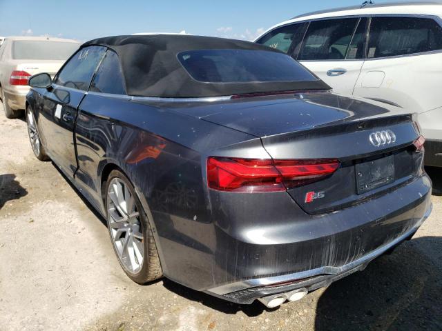 WAUY4GF58PN000504 - 2023 AUDI S5 PRESTIG GRAY photo 3