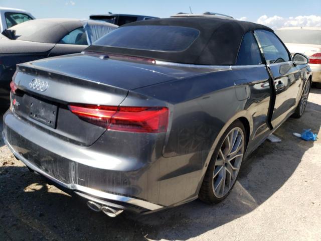 WAUY4GF58PN000504 - 2023 AUDI S5 PRESTIG GRAY photo 4