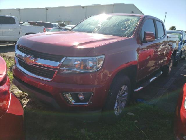 1GCGSCEN0K1144787 - 2019 CHEVROLET COLORADO L RED photo 2
