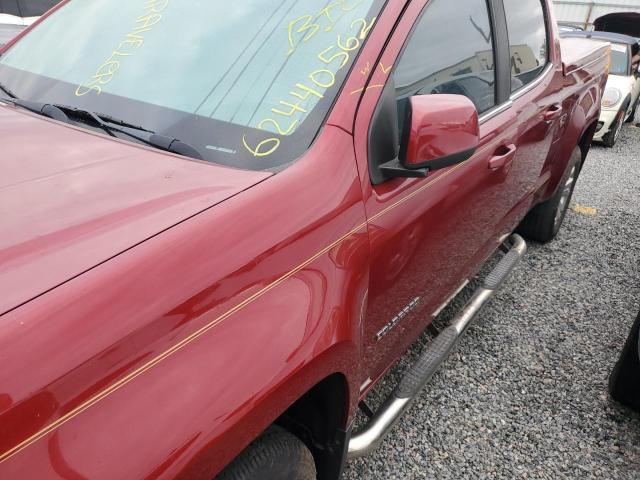 1GCGSCEN0K1144787 - 2019 CHEVROLET COLORADO L RED photo 9