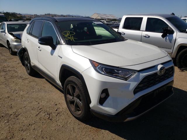 JTME6RFV8MD515564 - 2021 TOYOTA RAV4 XSE WHITE photo 1