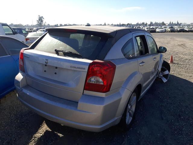 1C3CDWDA7CD534752 - 2012 DODGE CALIBER SX SILVER photo 4