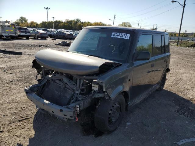 JTLKT324554026597 - 2005 TOYOTA SCION XB შავი ფოტო 2