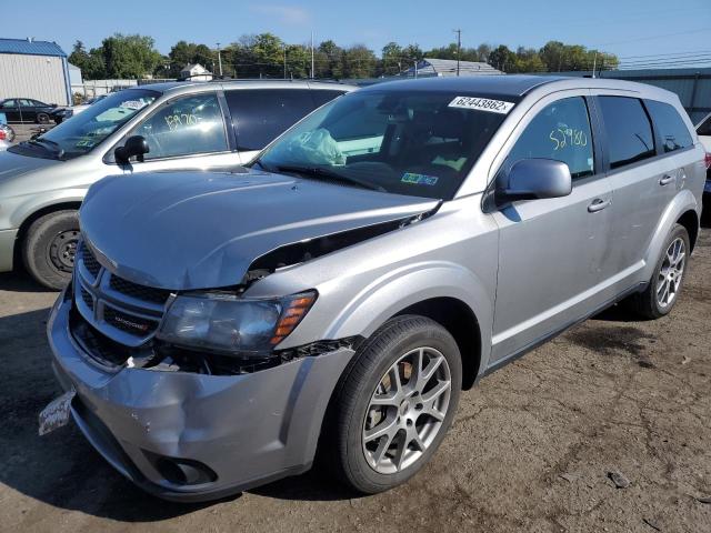 3C4PDDEG5KT769938 - 2019 DODGE JOURNEY GT SILVER photo 2