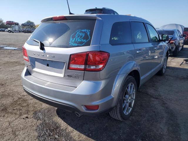 3C4PDDEG5KT769938 - 2019 DODGE JOURNEY GT SILVER photo 4