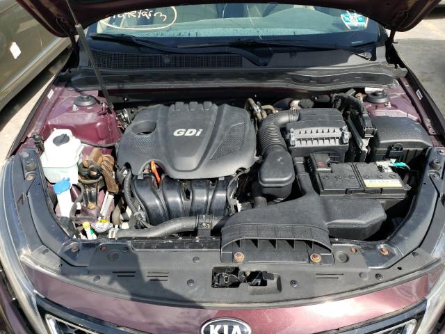 5XXGN4A70FG450659 - 2015 KIA OPTIMA EX MAROON photo 7