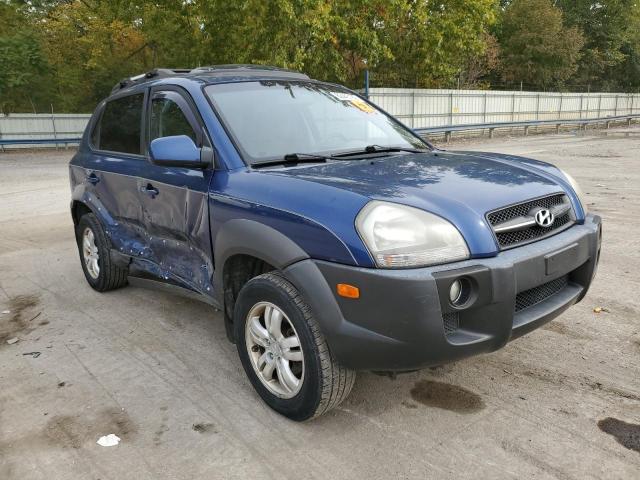 KM8JN72D88U879987 - 2008 HYUNDAI TUCSON SE BLUE photo 1