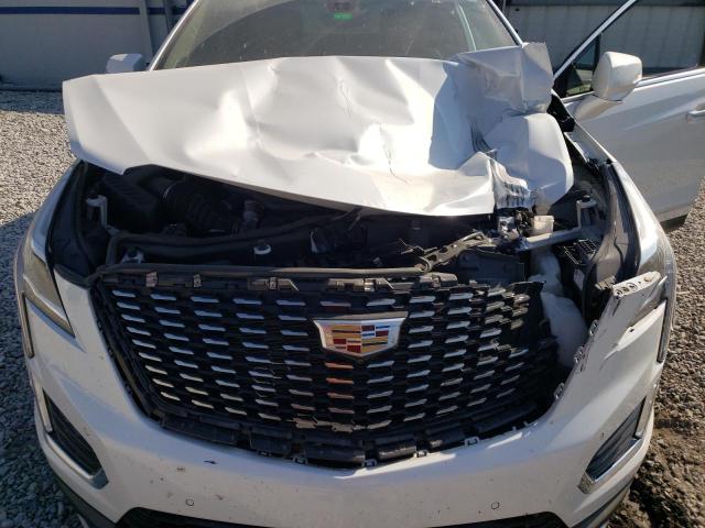 1GYKNERS7LZ153187 - 2020 CADILLAC XT5 PLATIN WHITE photo 7