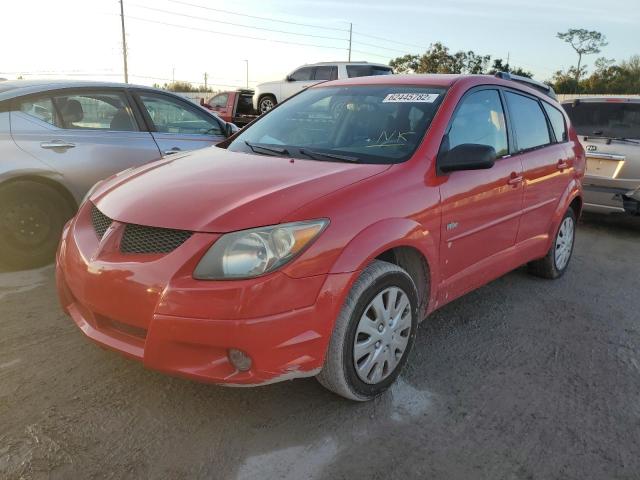 5Y2SL62843Z449087 - 2003 PONTIAC VIBE RED photo 2