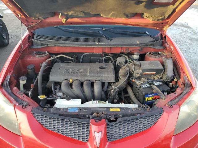 5Y2SL62843Z449087 - 2003 PONTIAC VIBE RED photo 7