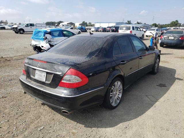 WDBUF72X37A998473 - 2007 MERCEDES-BENZ E 550 BLACK photo 4