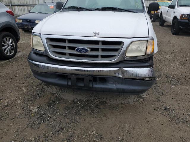 2FTZF1724YCA68051 - 2000 FORD F150 WHITE photo 9