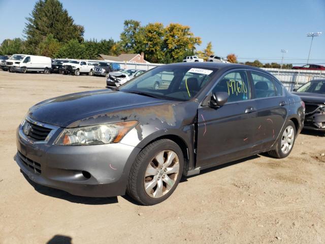 1HGCP26849A131409 - 2009 HONDA ACCORD EXL GRAY photo 2