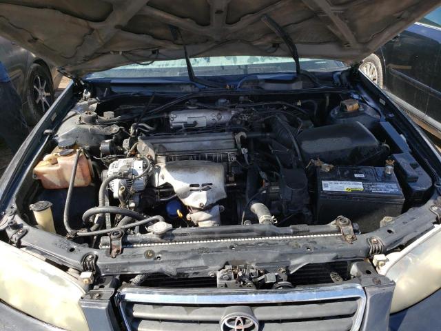 4T1BG22K81U780236 - 2001 TOYOTA CAMRY CE BLUE photo 7