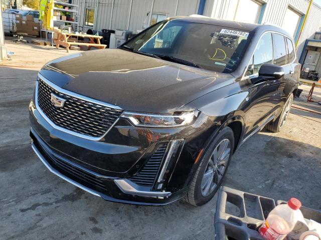 1GYKPCRS1MZ107242 - 2021 CADILLAC XT6 PREMIU BLACK photo 2