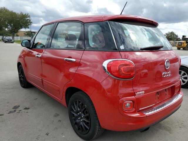 ZFBCFAAH4EZ014141 - 2014 FIAT 500L POP RED photo 3