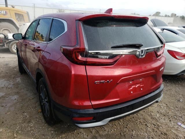 7FARW2H8XNE010074 - 2022 HONDA CR-V EXL RED photo 3