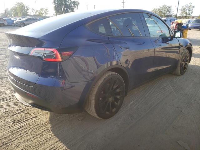 7SAYGDEE1NF394310 - 2022 TESLA MODEL Y أزرق صورة 4