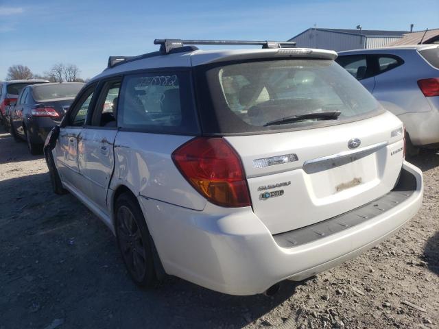 4S3BP616977323104 - 2007 SUBARU LEGACY 2.5 WHITE photo 3