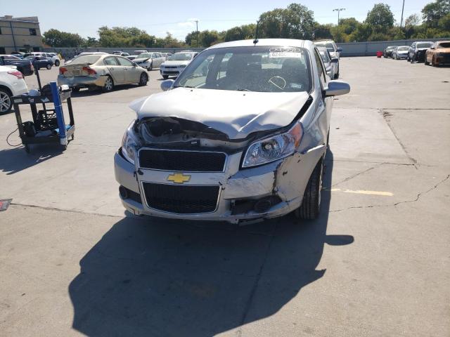 KL1TD6DE7AB096023 - 2010 CHEVROLET AVEO LS 银色 照片 9