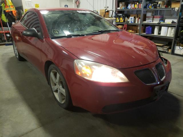 1G2ZH36N874144469 - 2007 PONTIAC G6 GT RED photo 1