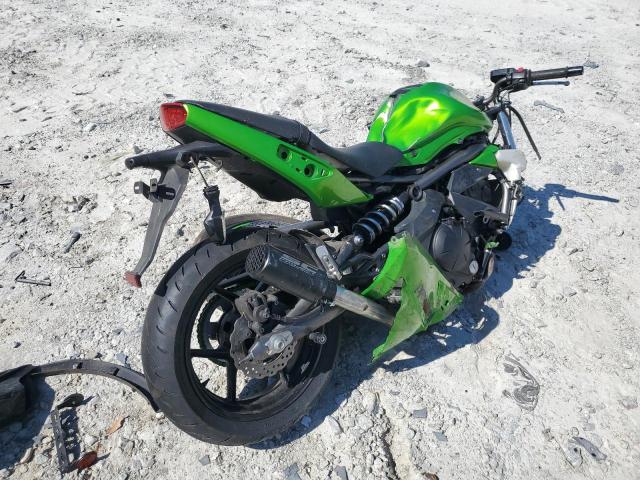 JKAEXEC10ADA49256 - 2010 KAWASAKI EX650 C GREEN photo 4