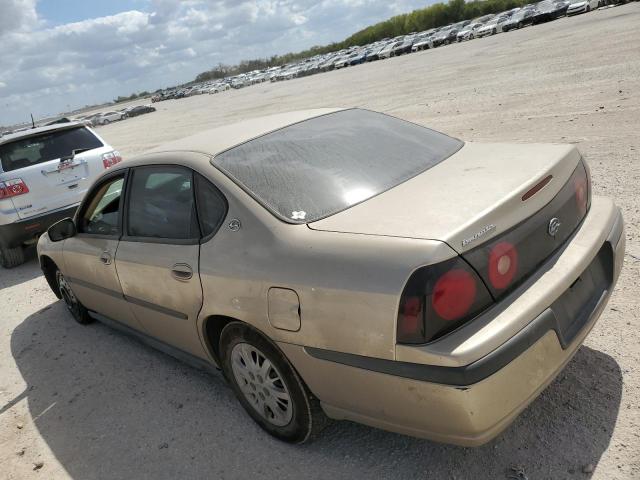 2G1WF52E749282835 - 2004 CHEVROLET IMPALA CREAM photo 3