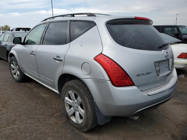 JN8AZ08W17W650003 - 2007 NISSAN MURANO SL SILVER photo 3