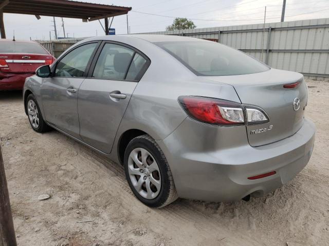 JM1BL1TF3D1812110 - 2013 MAZDA 3 I SILVER photo 2