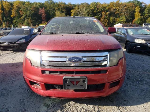 2FMDK3AC8ABA01401 - 2010 FORD EDGE SPORT RED photo 9