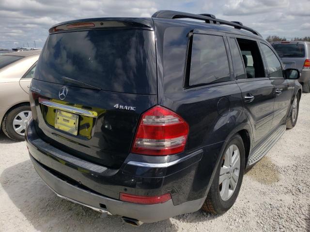 4JGBF22E58A420124 - 2008 MERCEDES-BENZ GL 320 CDI BLACK photo 4